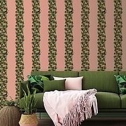 Galerie Wallcoverings Product Code: ED13139 - Ted Baker Eden Wallpaper Collection Galerie Wallcoverings Product Code ED13139 - Ted Baker Eden Wallpaper Collection - Pink Green Orange Black Colours - Compala Design