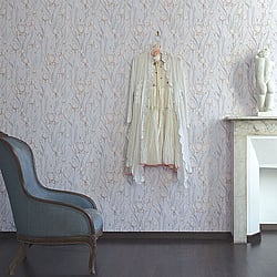 Galerie Wallcoverings Product Code: EL21021 - Elisir Wallpaper Collection Galerie Wallcoverings Product Code EL21021 - Elisir Wallpaper Collection - Rose Gold Pink Lilac Colours - Iris Whisper Design