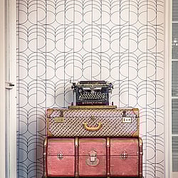 Galerie Wallcoverings Product Code: EL21051 - Elisir Wallpaper Collection Galerie Wallcoverings Product Code EL21051 - Elisir Wallpaper Collection - Grey Colours - Deco Retro Design