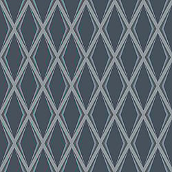 Galerie Wallcoverings Product Code: EL21063 - Elisir Wallpaper Collection Galerie Wallcoverings Product Code EL21063 - Elisir Wallpaper Collection - Blue Brown Colours - Modern Trellis Design