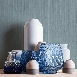 Galerie Wallcoverings Product Code: ES31111 - Escape Wallpaper Collection Galerie Wallcoverings Product Code ES31111 - Escape Wallpaper Collection - Blue Colours - Textured Stripes Design
