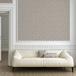 Galerie Wallcoverings Product Code: ES31120 - Escape Wallpaper Collection Galerie Wallcoverings Product Code ES31120 - Escape Wallpaper Collection - Taupe, Grey, Black Colours - Trellis Design