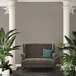 Galerie Wallcoverings Product Code: ES31120 - Escape Wallpaper Collection Galerie Wallcoverings Product Code ES31120 - Escape Wallpaper Collection - Taupe, Grey, Black Colours - Trellis Design