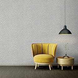 Galerie Wallcoverings Product Code: ES31123 - Escape Wallpaper Collection Galerie Wallcoverings Product Code ES31123 - Escape Wallpaper Collection - White, Grey, Silver Colours - Leopard Print Design