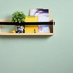 Galerie Wallcoverings Product Code: ES31138 - Escape Wallpaper Collection Galerie Wallcoverings Product Code ES31138 - Escape Wallpaper Collection - Mint Green Colours - Textured Weave Design