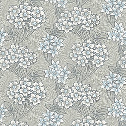 Galerie Wallcoverings Product Code: ET12005 - Arts and Crafts Wallpaper Collection Galerie Wallcoverings Product Code ET12005 - Arts and Crafts Wallpaper Collection - Taupe Beige White Colours - Floral Vine Design