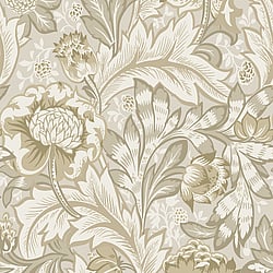 Galerie Wallcoverings Product Code: ET12307 - Arts and Crafts Wallpaper Collection Galerie Wallcoverings Product Code ET12307 - Arts and Crafts Wallpaper Collection - Beige Tan Cream Colours - Acanthus Garden Design