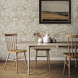 Galerie Wallcoverings Product Code: ET12307 - Arts and Crafts Wallpaper Collection Galerie Wallcoverings Product Code ET12307 - Arts and Crafts Wallpaper Collection - Beige Tan Cream Colours - Acanthus Garden Design