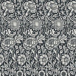 Galerie Wallcoverings Product Code: ET12500 - Arts and Crafts Wallpaper Collection Galerie Wallcoverings Product Code ET12500 - Arts and Crafts Wallpaper Collection - Black White Colours - Tonal Floral Trail Design