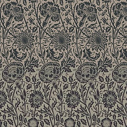 Galerie Wallcoverings Product Code: ET12518 - Arts and Crafts Wallpaper Collection Galerie Wallcoverings Product Code ET12518 - Arts and Crafts Wallpaper Collection - Black Beige Colours - Tonal Floral Trail Design