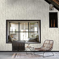 Galerie Wallcoverings Product Code: EX31021 - Exposed Wallpaper Collection Galerie Wallcoverings Product Code EX31021 - Exposed Wallpaper Collection - White Brown Colours - Wooden Panels Design