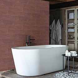 Galerie Wallcoverings Product Code: EX31028 - Exposed Wallpaper Collection Galerie Wallcoverings Product Code EX31028 - Exposed Wallpaper Collection - Rustic Red Colours - Concrete Blocks Design