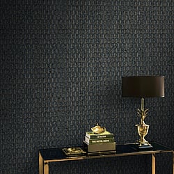 Galerie Wallcoverings Product Code: F-VL6007 - Lustre Wallpaper Collection Galerie Wallcoverings Product Code F-VL6007 - Lustre Wallpaper Collection - Blue Colours - Geo Arch Design