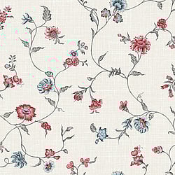 Galerie Wallcoverings Product Code: FC61001 - French Country Wallpaper Collection Galerie Wallcoverings Product Code FC61001 - French Country Wallpaper Collection - Umbria Red Colours - Florale Design