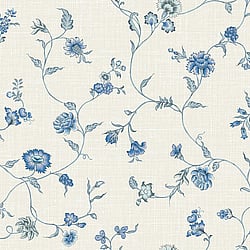Galerie Wallcoverings Product Code: FC61002 - French Country Wallpaper Collection Galerie Wallcoverings Product Code FC61002 - French Country Wallpaper Collection - Nova Blue Colours - Florale Design