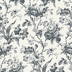 Galerie Wallcoverings Product Code: FC61200 - French Country Wallpaper Collection Galerie Wallcoverings Product Code FC61200 - French Country Wallpaper Collection - Onyx Colours - En Rose Design