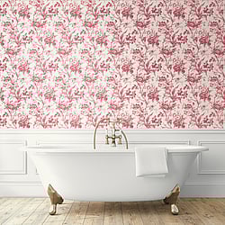 Galerie Wallcoverings Product Code: FC61201 - French Country Wallpaper Collection Galerie Wallcoverings Product Code FC61201 - French Country Wallpaper Collection - Heartbeat Colours - En Rose Design