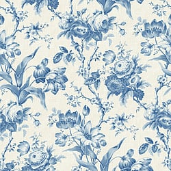 Galerie Wallcoverings Product Code: FC61202 - French Country Wallpaper Collection Galerie Wallcoverings Product Code FC61202 - French Country Wallpaper Collection - Blue Dragon Colours - En Rose Design