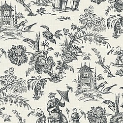 Galerie Wallcoverings Product Code: FC61800 - French Country Wallpaper Collection Galerie Wallcoverings Product Code FC61800 - French Country Wallpaper Collection - Graphite Colours - Chinois Design