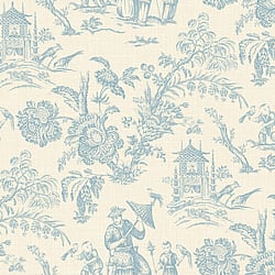 Galerie Wallcoverings Product Code: FC61802 - French Country Wallpaper Collection Galerie Wallcoverings Product Code FC61802 - French Country Wallpaper Collection - Blue Springs Colours - Chinois Design