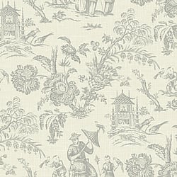 Galerie Wallcoverings Product Code: FC61808 - French Country Wallpaper Collection Galerie Wallcoverings Product Code FC61808 - French Country Wallpaper Collection - Pelican Gray Colours - Chinois Design