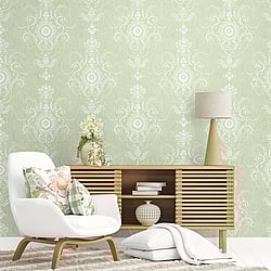 Galerie Wallcoverings Product Code: FC62604F - French Country Wallpaper Collection Galerie Wallcoverings Product Code FC62604F - French Country Wallpaper Collection - Pomme Colours - Bernadette Linen Design