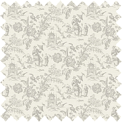 Galerie Wallcoverings Product Code: FC62808F - French Country Wallpaper Collection Galerie Wallcoverings Product Code FC62808F - French Country Wallpaper Collection - Pelican Gray Colours - Chinois Linen Design