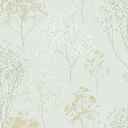 Galerie Wallcoverings Product Code: FH37511 - Homestyle Wallpaper Collection Galerie Wallcoverings Product Code FH37511 - Homestyle Wallpaper Collection - White Green Gold Colours - Queen Annes Lace Design