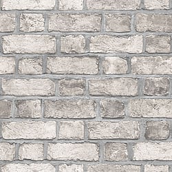 Galerie Wallcoverings Product Code: FH37520 - Homestyle Wallpaper Collection Galerie Wallcoverings Product Code FH37520 - Homestyle Wallpaper Collection - Taupe Black Colours - Farmhouse Brick Design