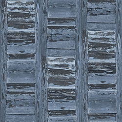 Galerie Wallcoverings Product Code: FH37561 - Homestyle Wallpaper Collection Galerie Wallcoverings Product Code FH37561 - Homestyle Wallpaper Collection - Black Navy Blue Colours - Wooden Fence Design
