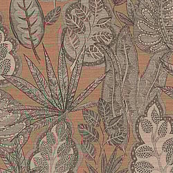 Galerie Wallcoverings Product Code: FL61112 - Flourish Wallpaper Collection Galerie Wallcoverings Product Code FL61112 - Flourish Wallpaper Collection - Beige/Brown Colours - Grafic Leaves Motif Design