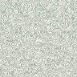 Galerie Wallcoverings Product Code: FS72002 - Fusion Wallpaper Collection Galerie Wallcoverings Product Code FS72002 - Fusion Wallpaper Collection - Green White Colours - Geo Swirl Motif Design
