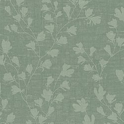 Galerie Wallcoverings Product Code: FS72012 - Fusion Wallpaper Collection Galerie Wallcoverings Product Code FS72012 - Fusion Wallpaper Collection - Green Colours - Floral Trail Motif Design