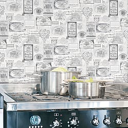 Galerie Wallcoverings Product Code: G12284 - Kitchen Recipes Wallpaper Collection Galerie Wallcoverings Product Code G12284 - Kitchen Recipes Wallpaper Collection -