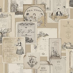 Galerie Wallcoverings Product Code: G12285 - Kitchen Recipes Wallpaper Collection Galerie Wallcoverings Product Code G12285 - Kitchen Recipes Wallpaper Collection -