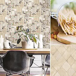 Galerie Wallcoverings Product Code: G12285R_G12259R - Kitchen Recipes Wallpaper Collection Galerie Wallcoverings Product Code G12285R_G12259R - Kitchen Recipes Wallpaper Collection -