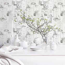 Galerie Wallcoverings Product Code: G12286 - Kitchen Recipes Wallpaper Collection Galerie Wallcoverings Product Code G12286 - Kitchen Recipes Wallpaper Collection -