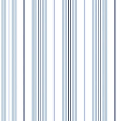 Galerie Wallcoverings Product Code: G23064 - Deauville 2 Wallpaper Collection Galerie Wallcoverings Product Code G23064 - Deauville 2 Wallpaper Collection - Sky Blue Navy Blue White Colours - Two Colour Stripe Design