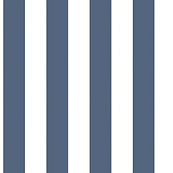 Galerie Wallcoverings Product Code: G23144 - Deauville 2 Wallpaper Collection Galerie Wallcoverings Product Code G23144 - Deauville 2 Wallpaper Collection - Marine Blue White Colours - Regency Stripe Design