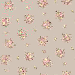 Galerie Wallcoverings Product Code: G23230 - Floral Themes Wallpaper Collection Galerie Wallcoverings Product Code G23230 - Floral Themes Wallpaper Collection - Red Yellow Mocha Colours - Floral Bunch Design
