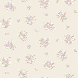 Galerie Wallcoverings Product Code: G23232 - Floral Themes Wallpaper Collection Galerie Wallcoverings Product Code G23232 - Floral Themes Wallpaper Collection - Lilac Beige Colours - Floral Bunch Design