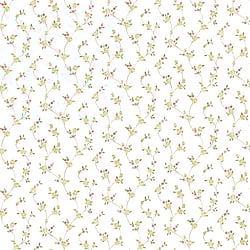 Galerie Wallcoverings Product Code: G23288 - Floral Themes Wallpaper Collection Galerie Wallcoverings Product Code G23288 - Floral Themes Wallpaper Collection - Yellow Red Green Colours - Petite Floral Trail Design