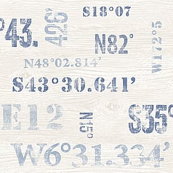 Galerie Wallcoverings Product Code: G23331 - Deauville 2 Wallpaper Collection Galerie Wallcoverings Product Code G23331 - Deauville 2 Wallpaper Collection - Navy Blue Beige Colours - Naval Print Design