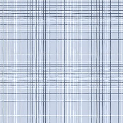 Galerie Wallcoverings Product Code: G23334 - Deauville 2 Wallpaper Collection Galerie Wallcoverings Product Code G23334 - Deauville 2 Wallpaper Collection - Sky Blue Navy Blue White Colours - Nautical Sea Plaid Design