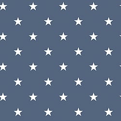 Galerie Wallcoverings Product Code: G23350 - Deauville 2 Wallpaper Collection Galerie Wallcoverings Product Code G23350 - Deauville 2 Wallpaper Collection - Marine Blue White Colours - Deauville Star Design