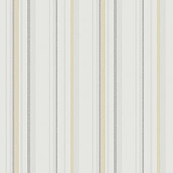 Galerie Wallcoverings Product Code: G34109 - Country Cottage Wallpaper Collection Galerie Wallcoverings Product Code G34109 - Country Cottage Wallpaper Collection - Grey Yellow Colours - Multi Stripe Design