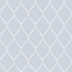 Galerie Wallcoverings Product Code: G45051 - Vintage Roses Wallpaper Collection Galerie Wallcoverings Product Code G45051 - Vintage Roses Wallpaper Collection - Blue White Colours - Laurel Trellis Design