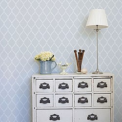 Galerie Wallcoverings Product Code: G45051 - Vintage Roses Wallpaper Collection Galerie Wallcoverings Product Code G45051 - Vintage Roses Wallpaper Collection - Blue White Colours - Laurel Trellis Design