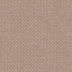 Galerie Wallcoverings Product Code: G45173 - Nostalgie Wallpaper Collection Galerie Wallcoverings Product Code G45173 - Nostalgie Wallpaper Collection - Bronze Brown Colours - Diamond Plate Design