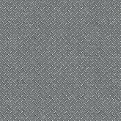 Galerie Wallcoverings Product Code: G45174 - Nostalgie Wallpaper Collection Galerie Wallcoverings Product Code G45174 - Nostalgie Wallpaper Collection - Silver Grey Colours - Diamond Plate Design